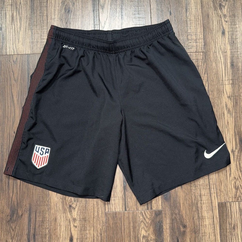 Nike USA 2026 Away Stadium Dri-FIT Replica Soccer Shorts Men's Size Large Black